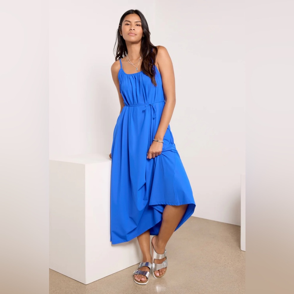 SWEATY BETTY Explorer Strappy Dress Electric Blue SIZE S
NEW With Tags